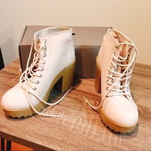 H&M Platform Ankle Boots